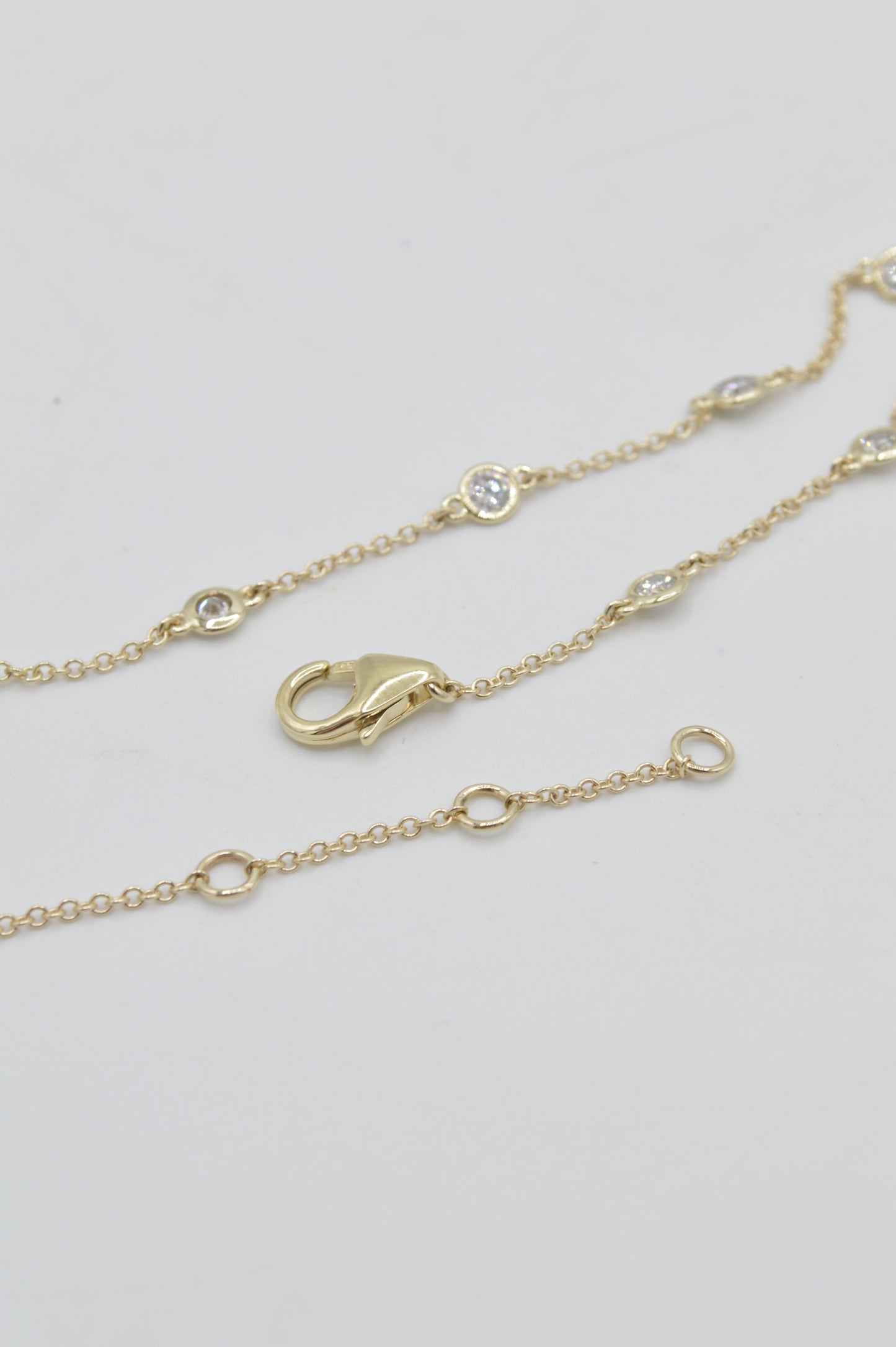 Satelite Diamond Bracelet, 14k