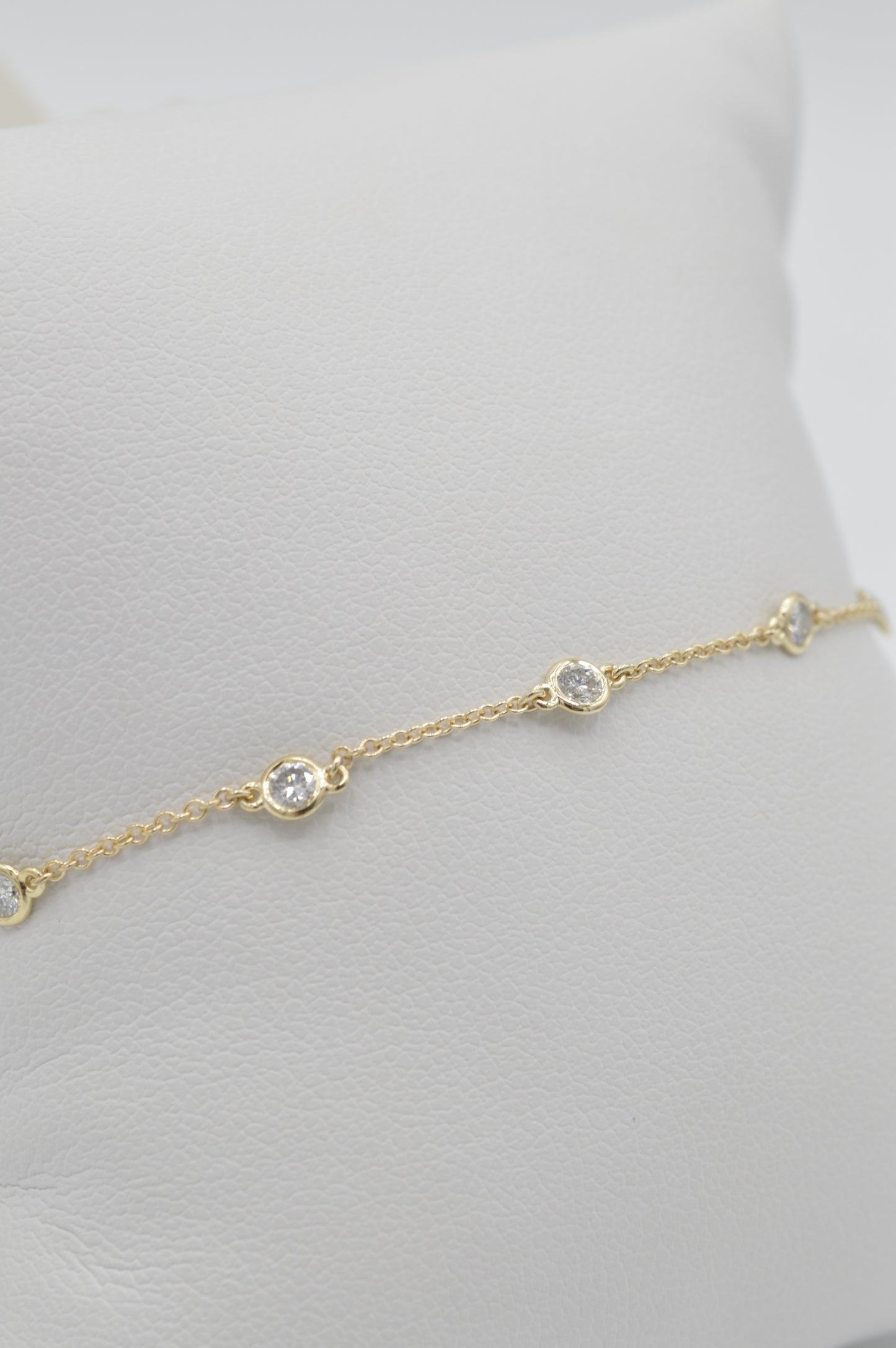 Satelite Diamond Bracelet, 14k