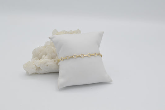 Bar-Ring Bracelet, 14k