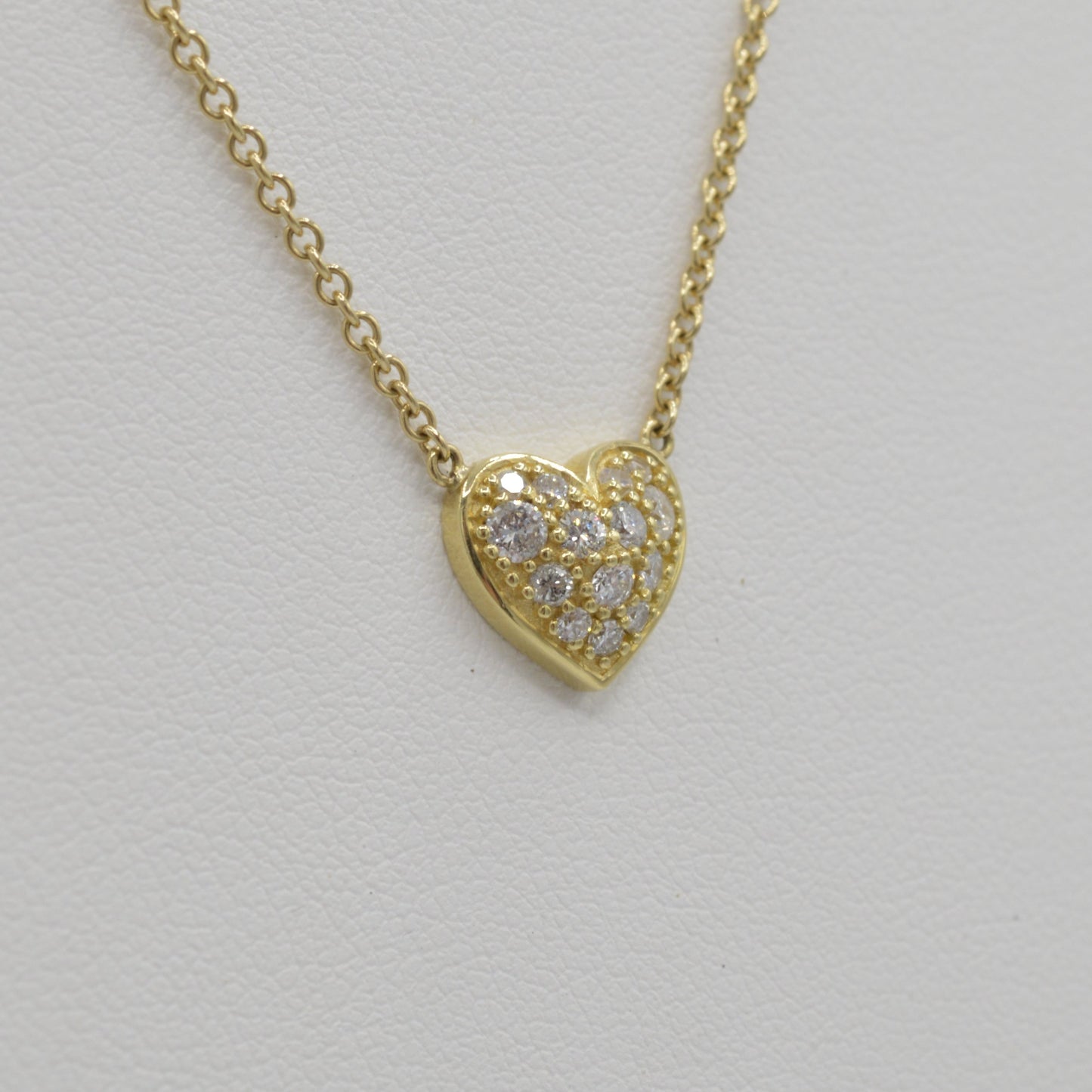 Soften Your Heart Necklace, 18k