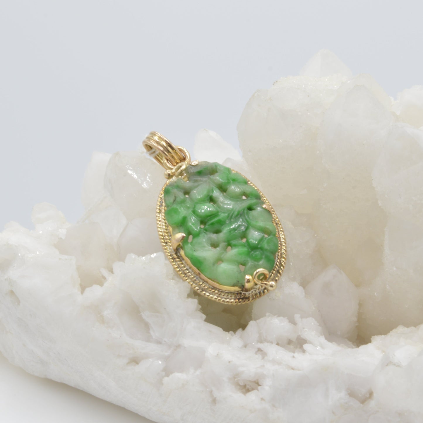 Carved Jade Pendant