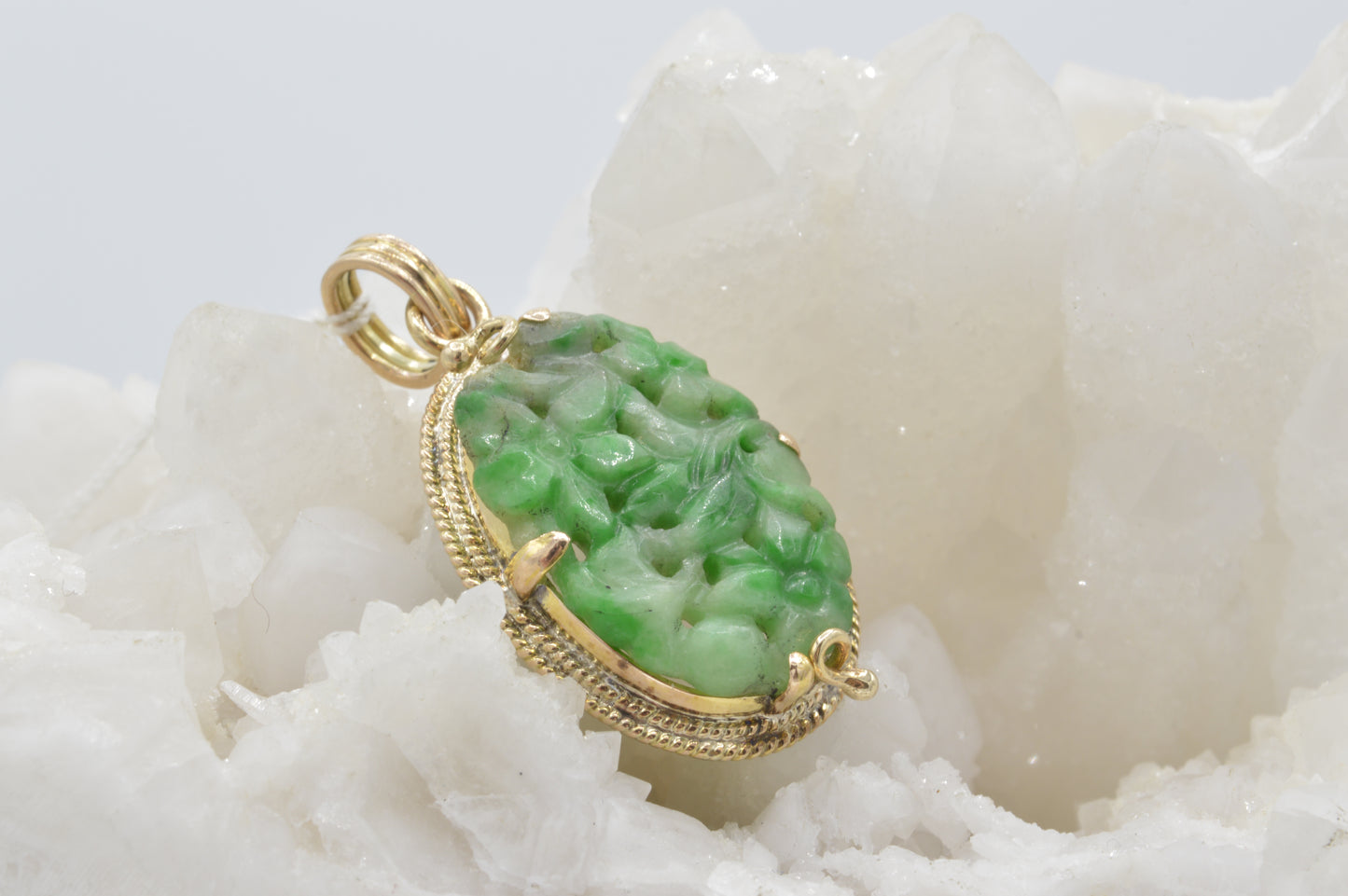 Carved Jade Pendant