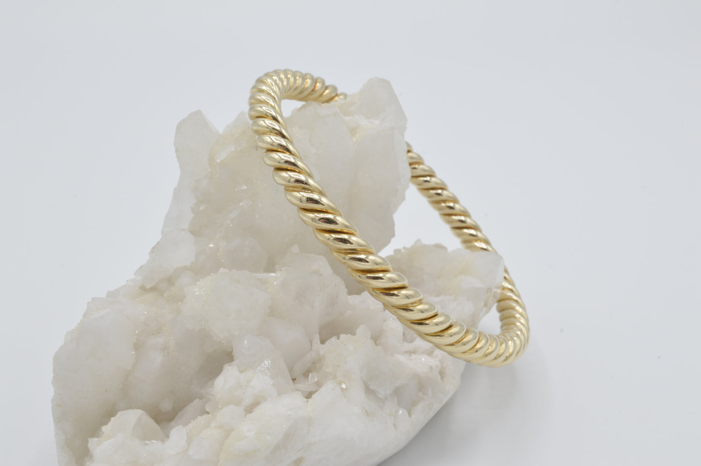 Thick Rope Bangle