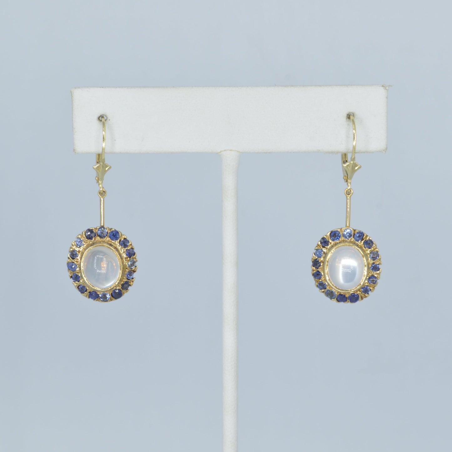 Moonstone & Tourmaline Earrings
