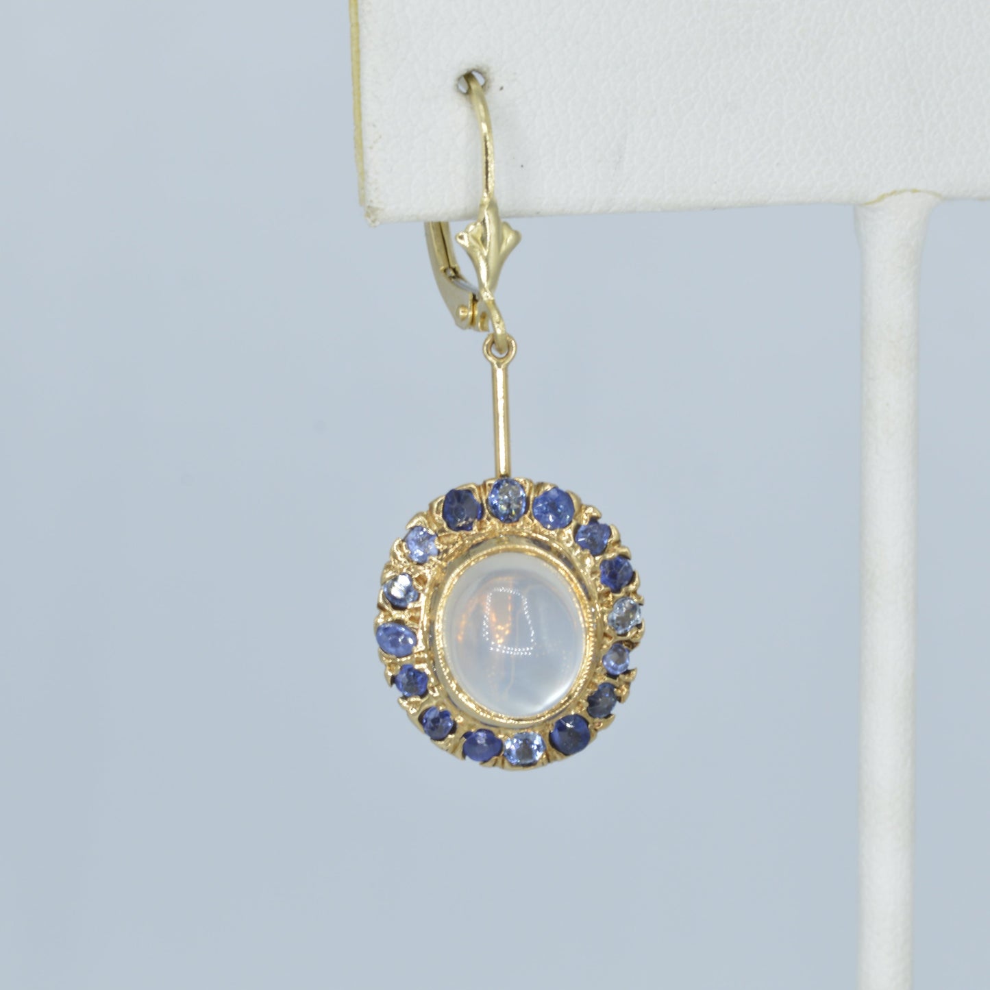 Moonstone & Tourmaline Earrings