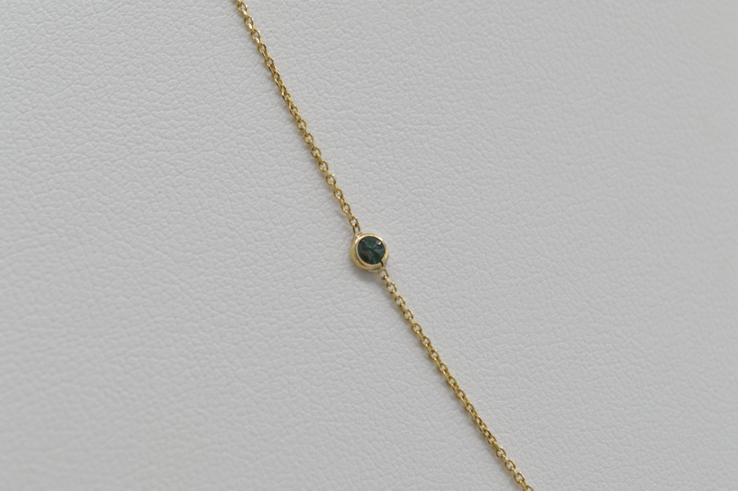 Rainbow Sapphire Necklace, 18"