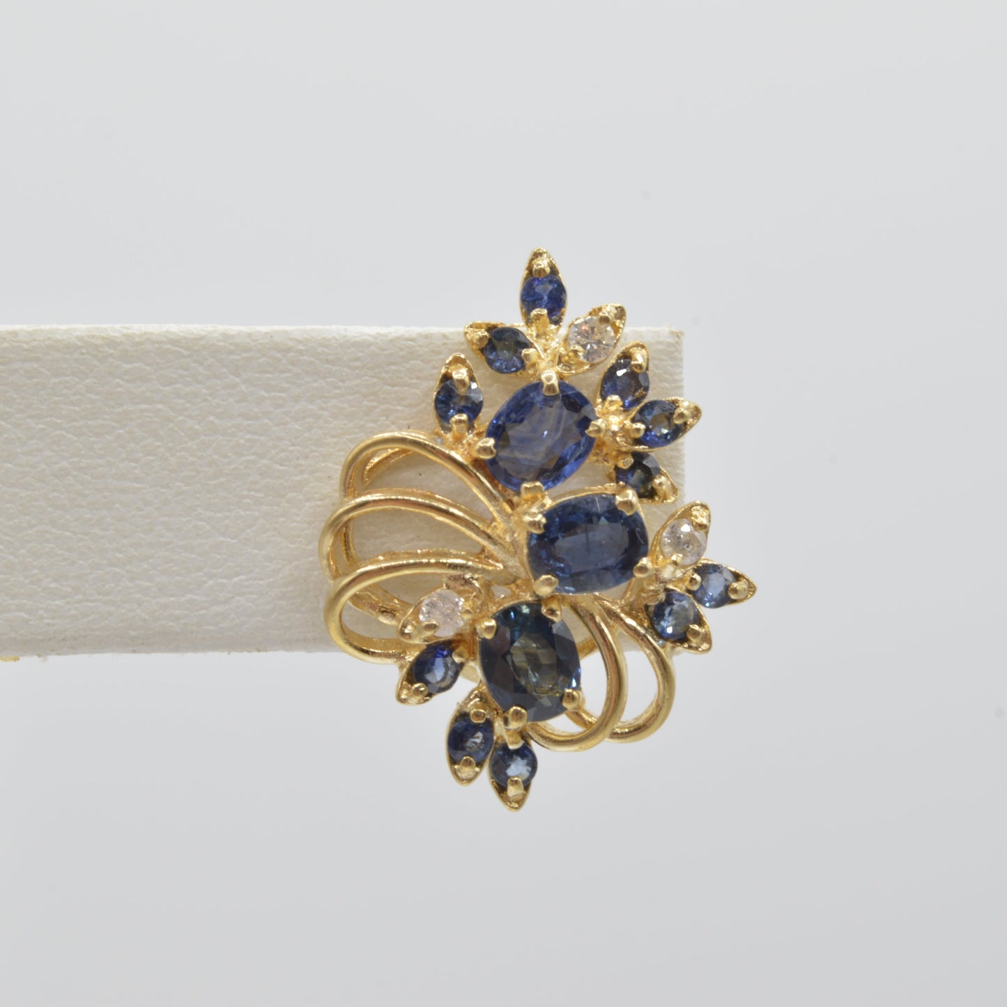 Sapphire Spark Earrings