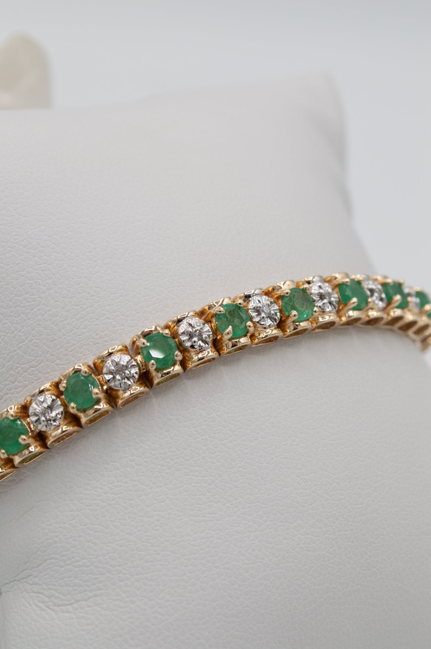 Emerald & Diamond Bracelet