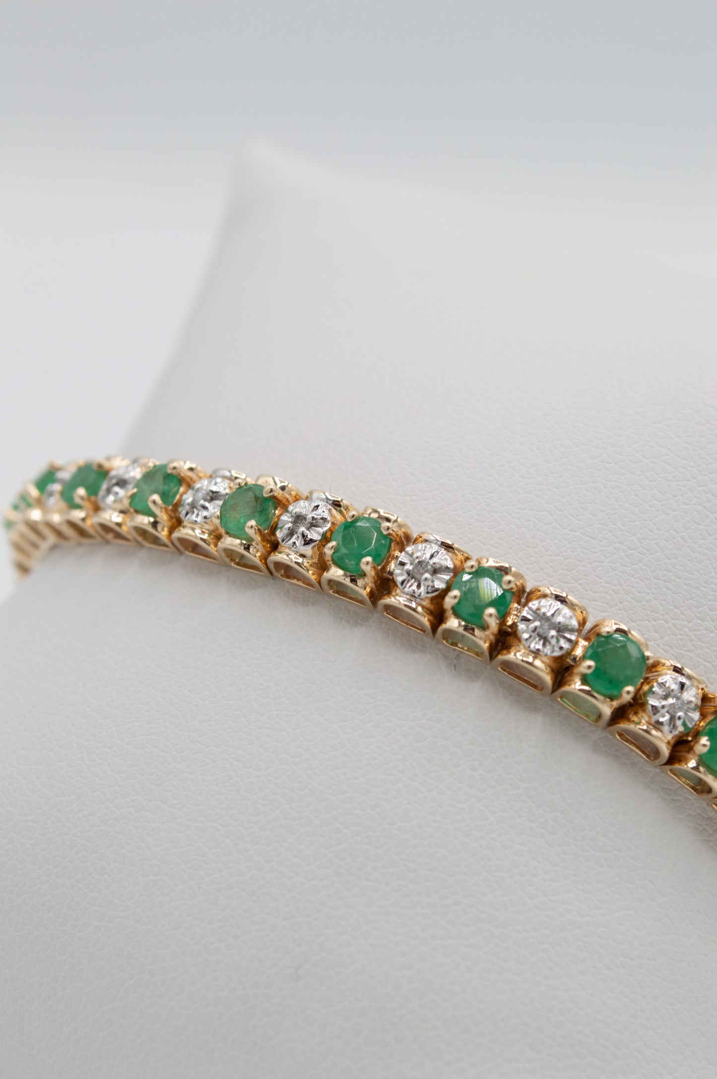 Emerald & Diamond Bracelet