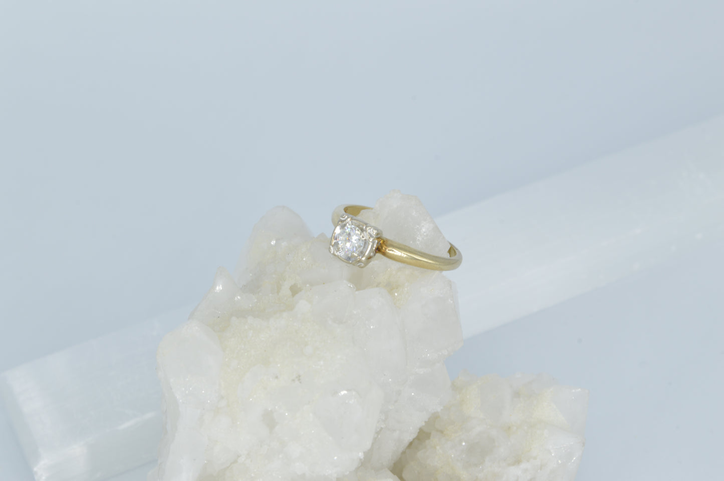 Vintage Diamond Ring, 14k
