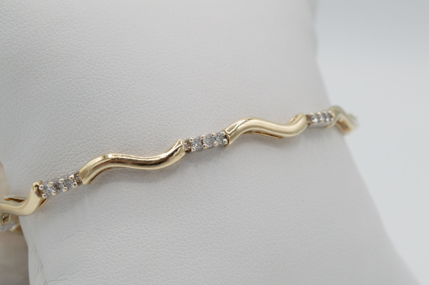 Golden Wave Bracelet