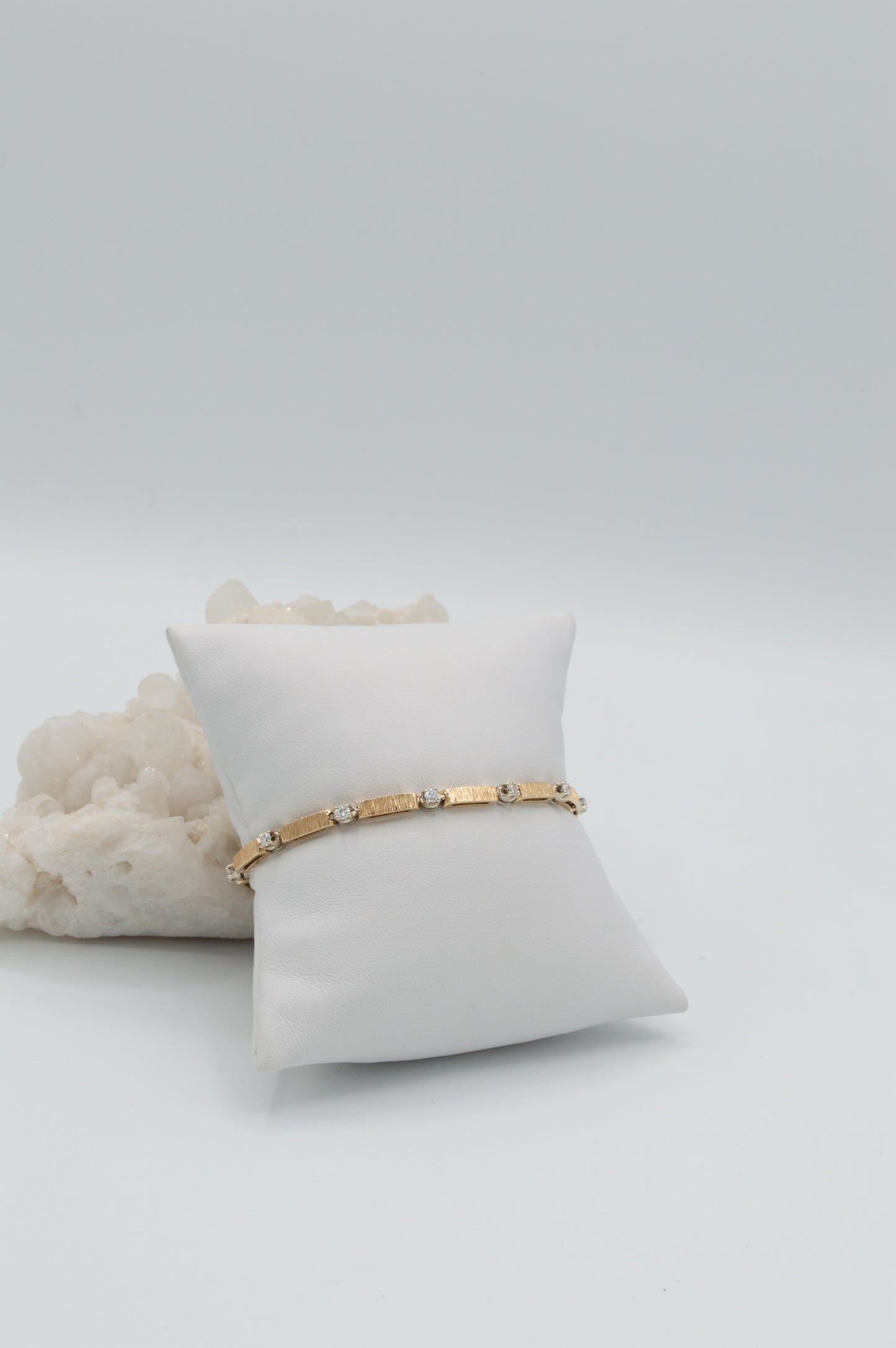 Textured Diamond Bracelet