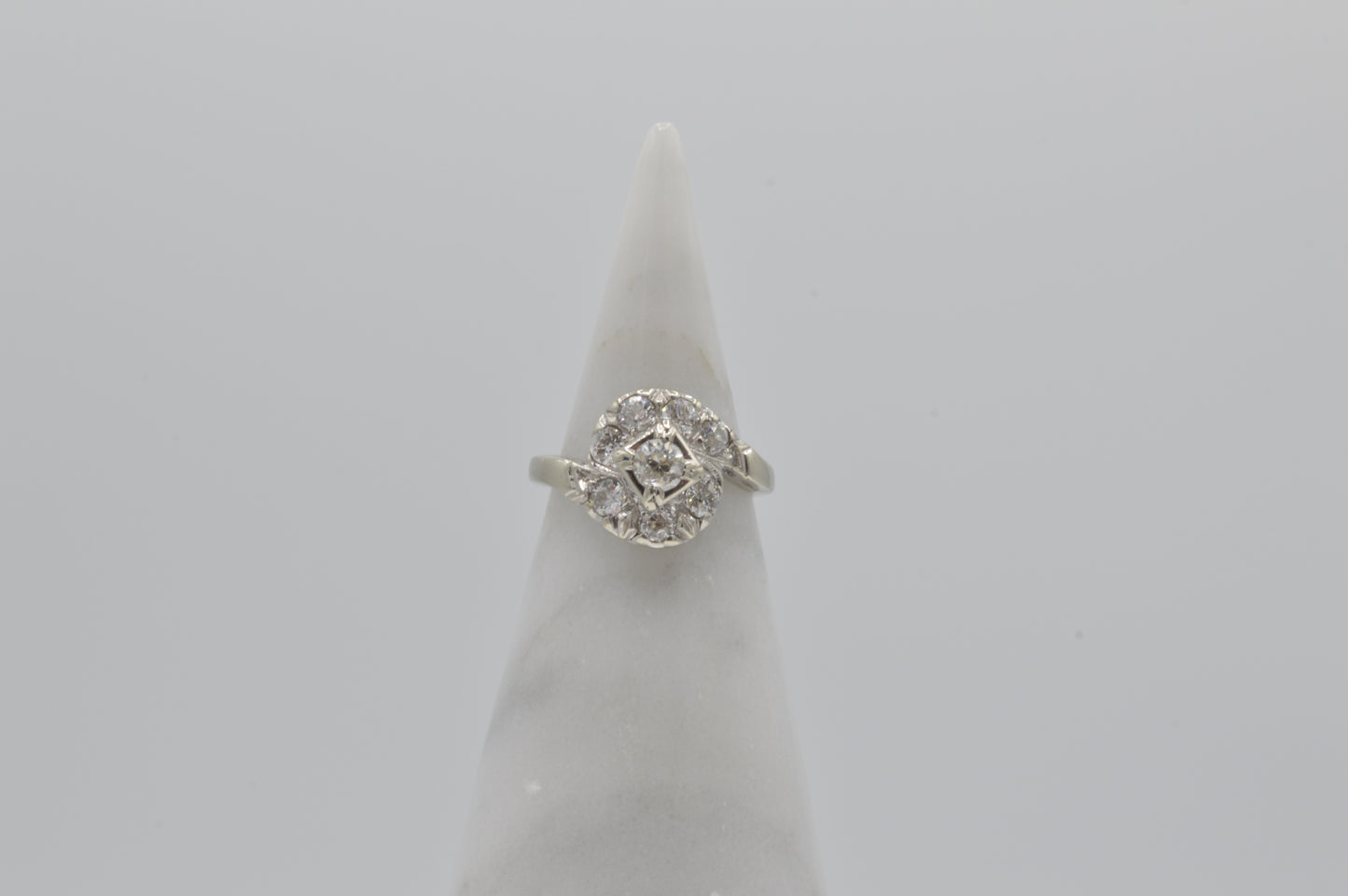 Diamond Hurricane Ring
