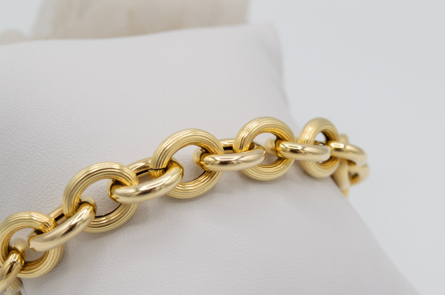 Textured Rolo Bracelet