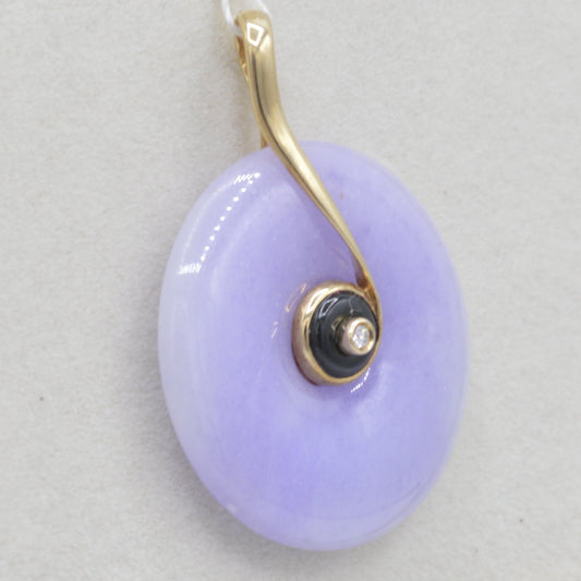 Purple Jade Pendant