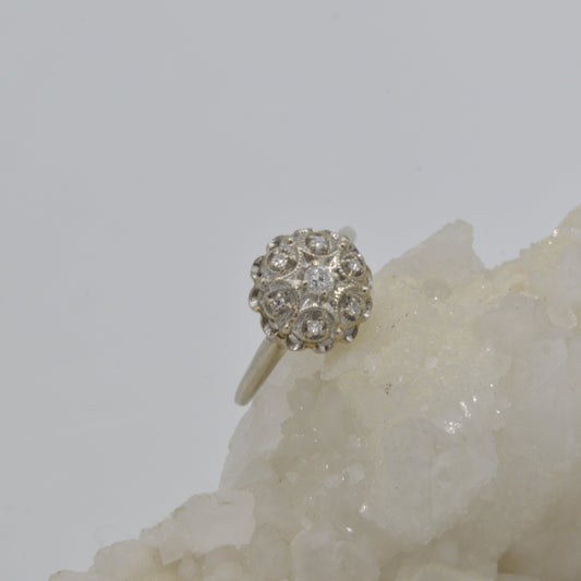 Cupcake Ring, 14k