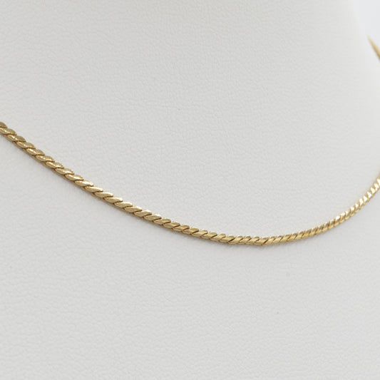 Serpentine Collar, 15.5"