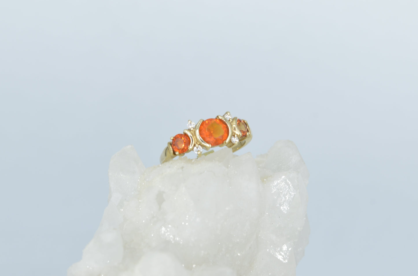 Fire Opal Ring