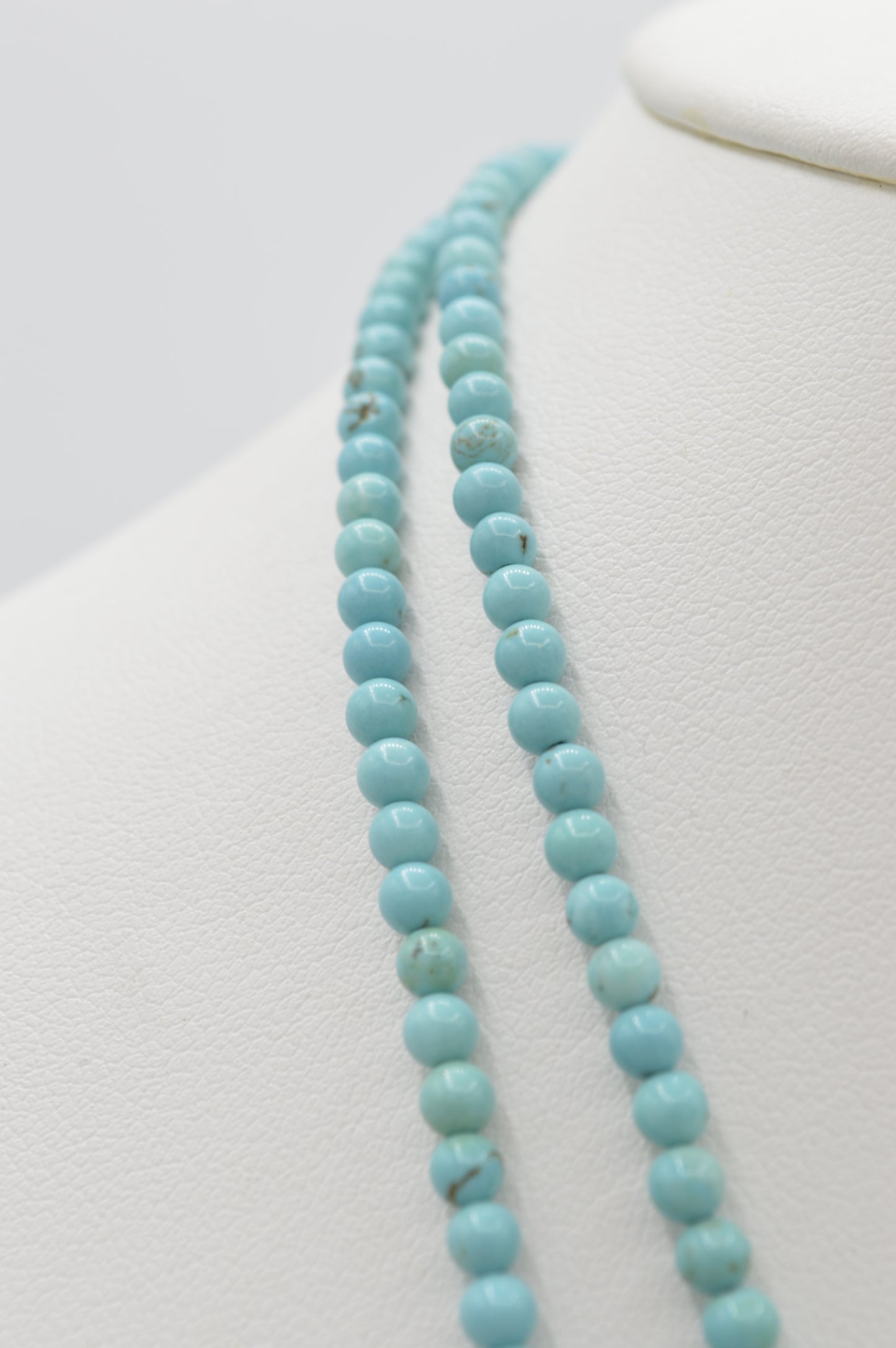 24" Turquoise Beads
