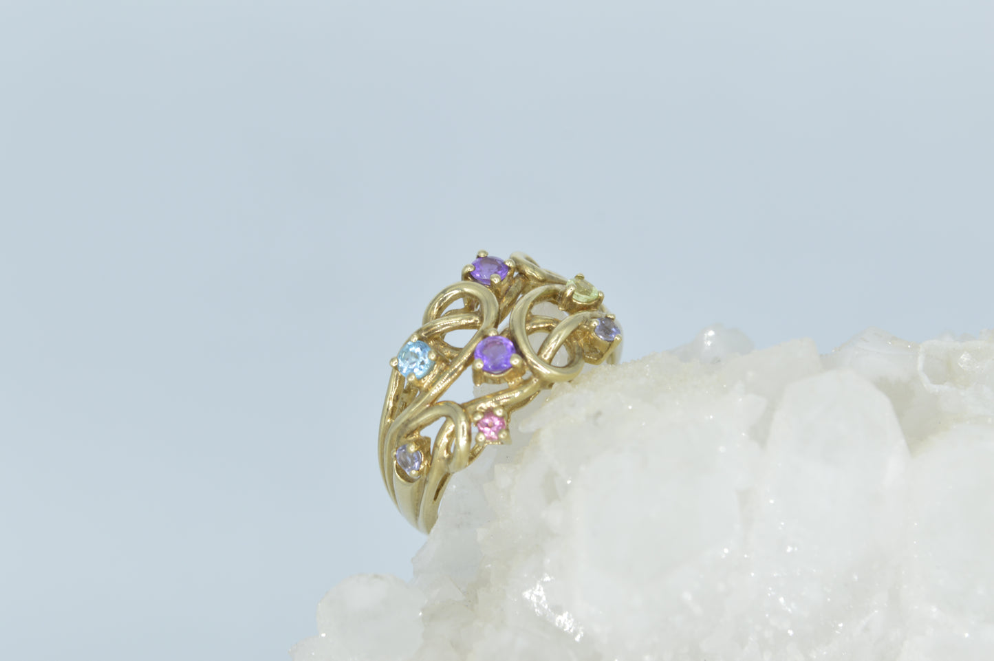Rainbow Vine Ring