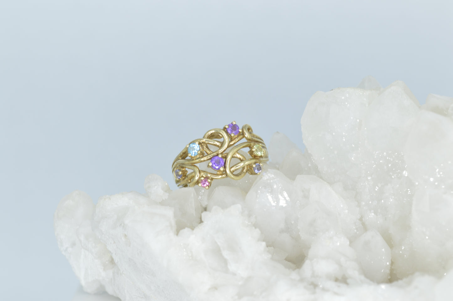 Rainbow Vine Ring