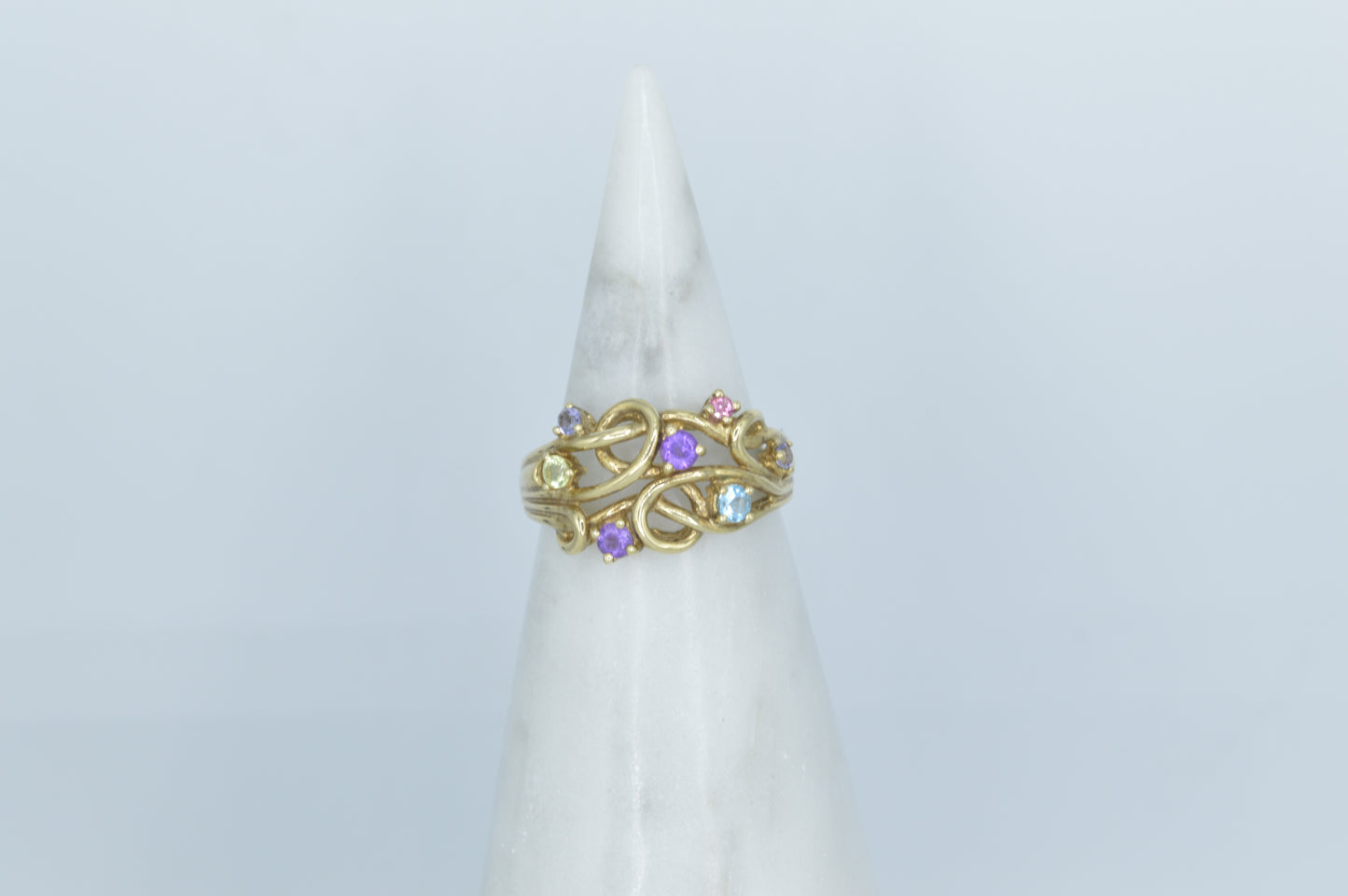 Rainbow Vine Ring