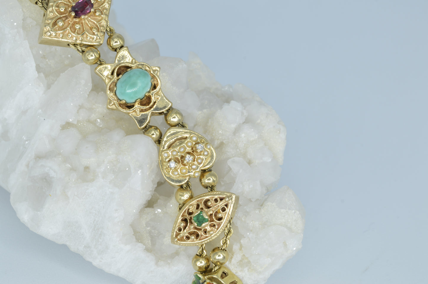 Vintage Charm Bracelet