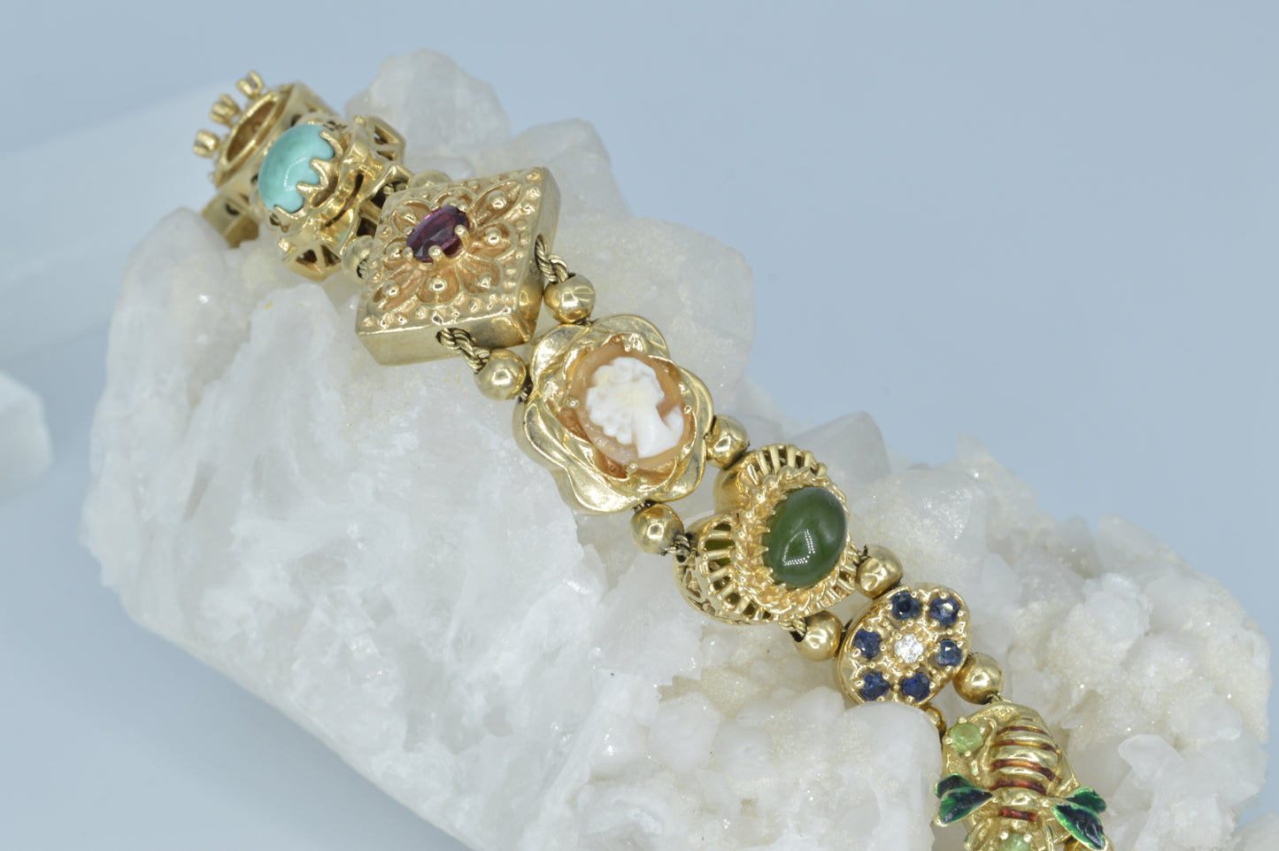 Vintage Charm Bracelet