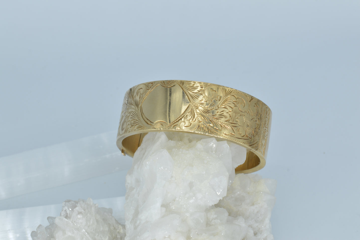 Engraved Antique Bangle