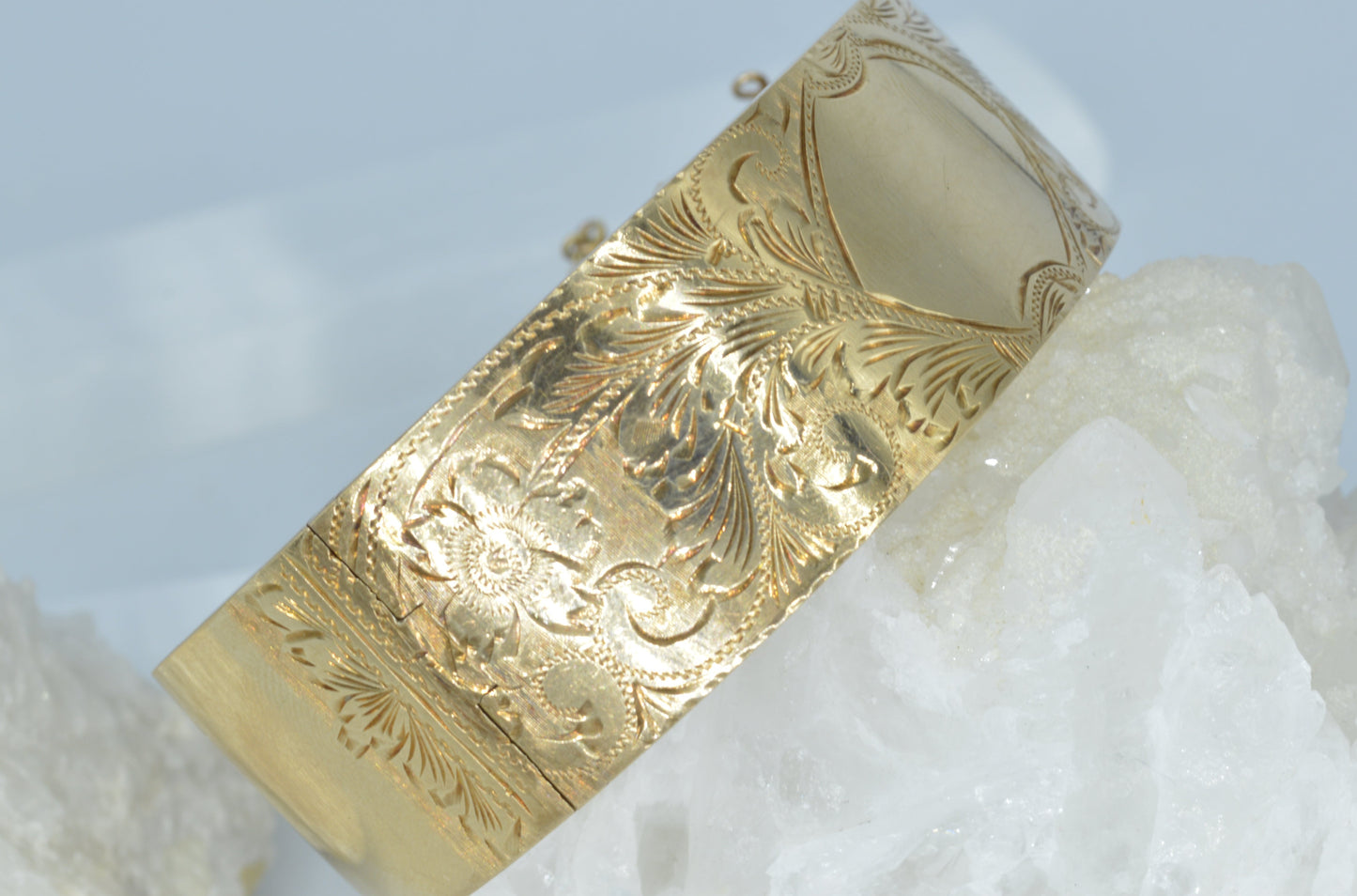 Engraved Antique Bangle