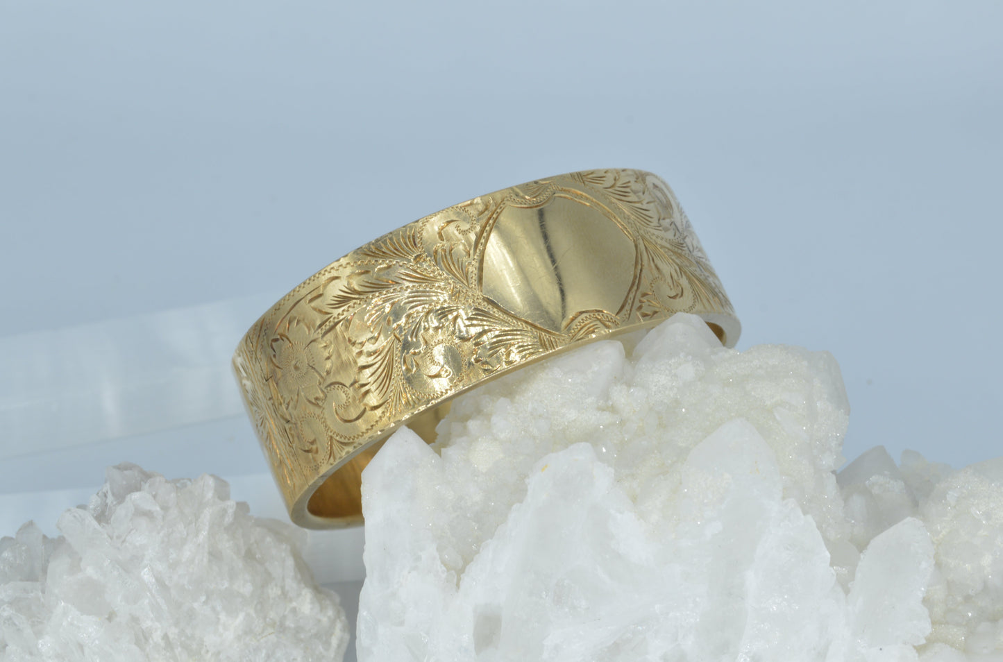 Engraved Antique Bangle