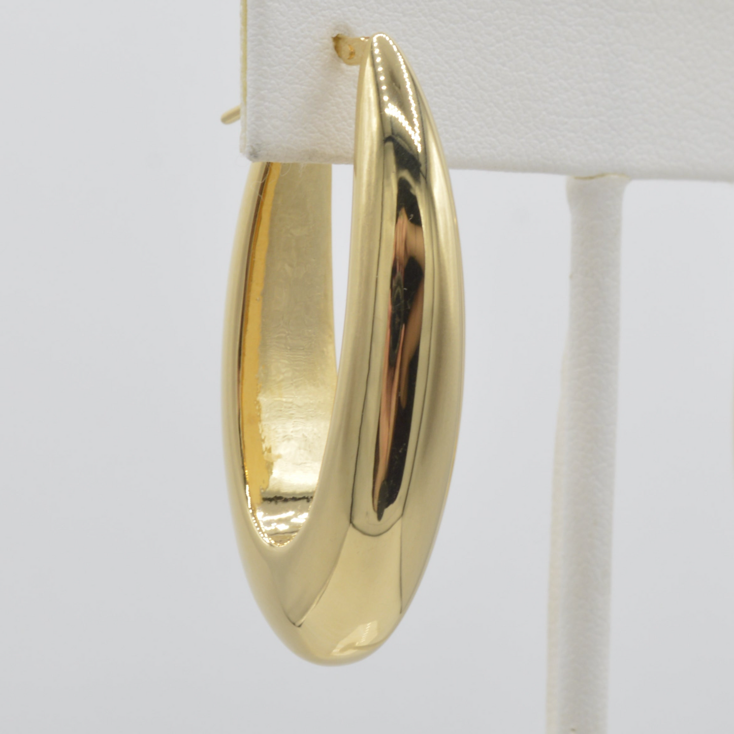 Oval Hoop Earrings