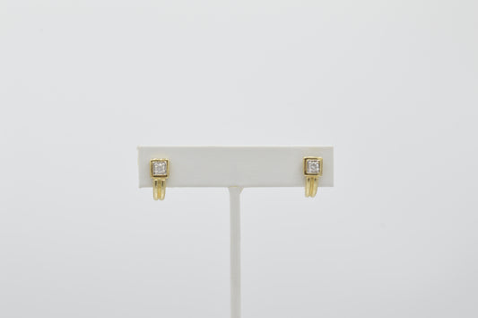 Diamond Buckle Studs