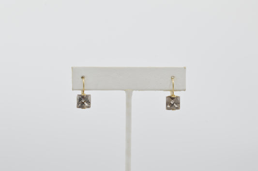 Smokey Topaz Earrings