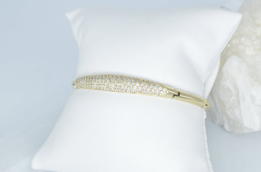 Sleek Diamond Bracelet