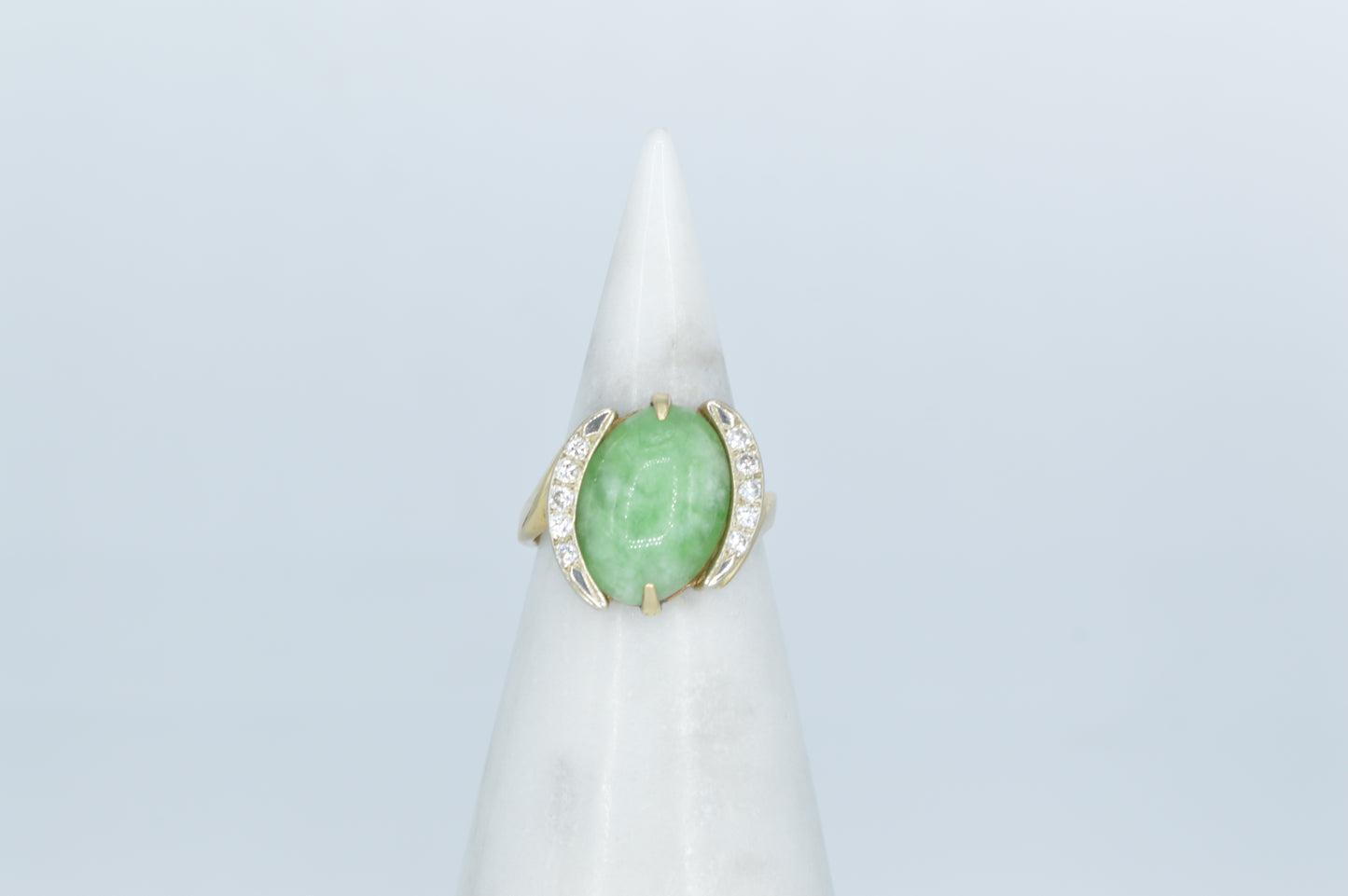Embraced Jade Ring