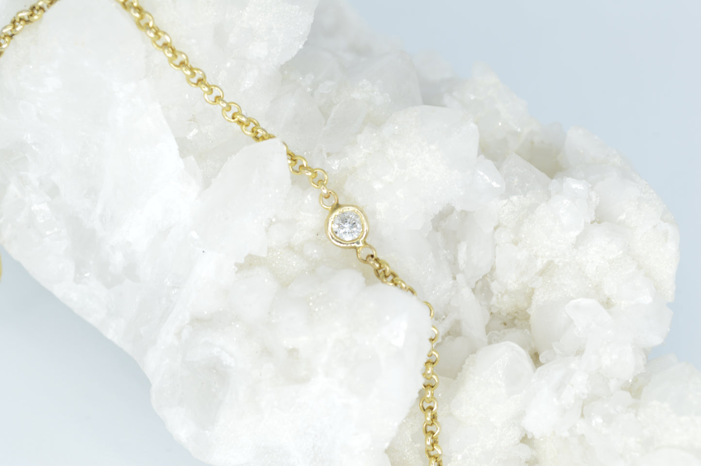 Single Bezel Diamond Bracelet