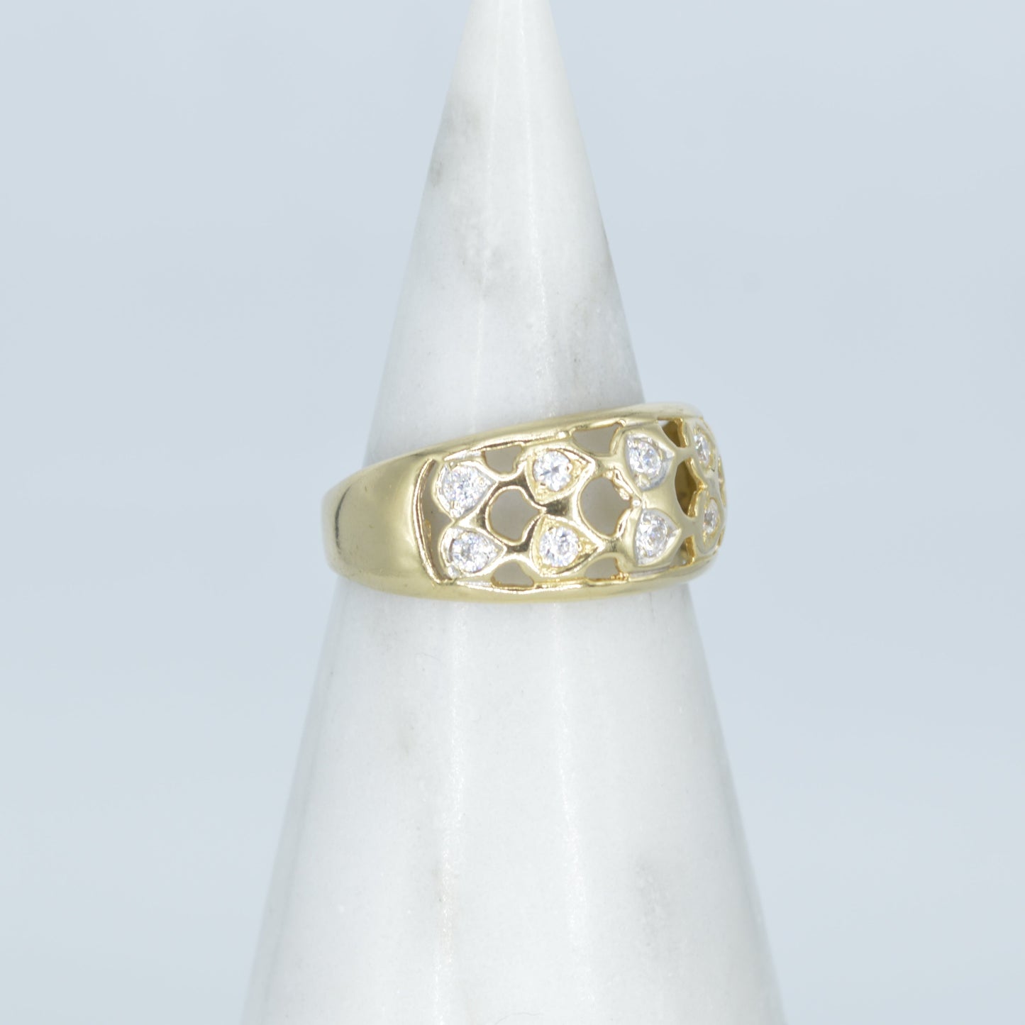 Diamond Dome Ring
