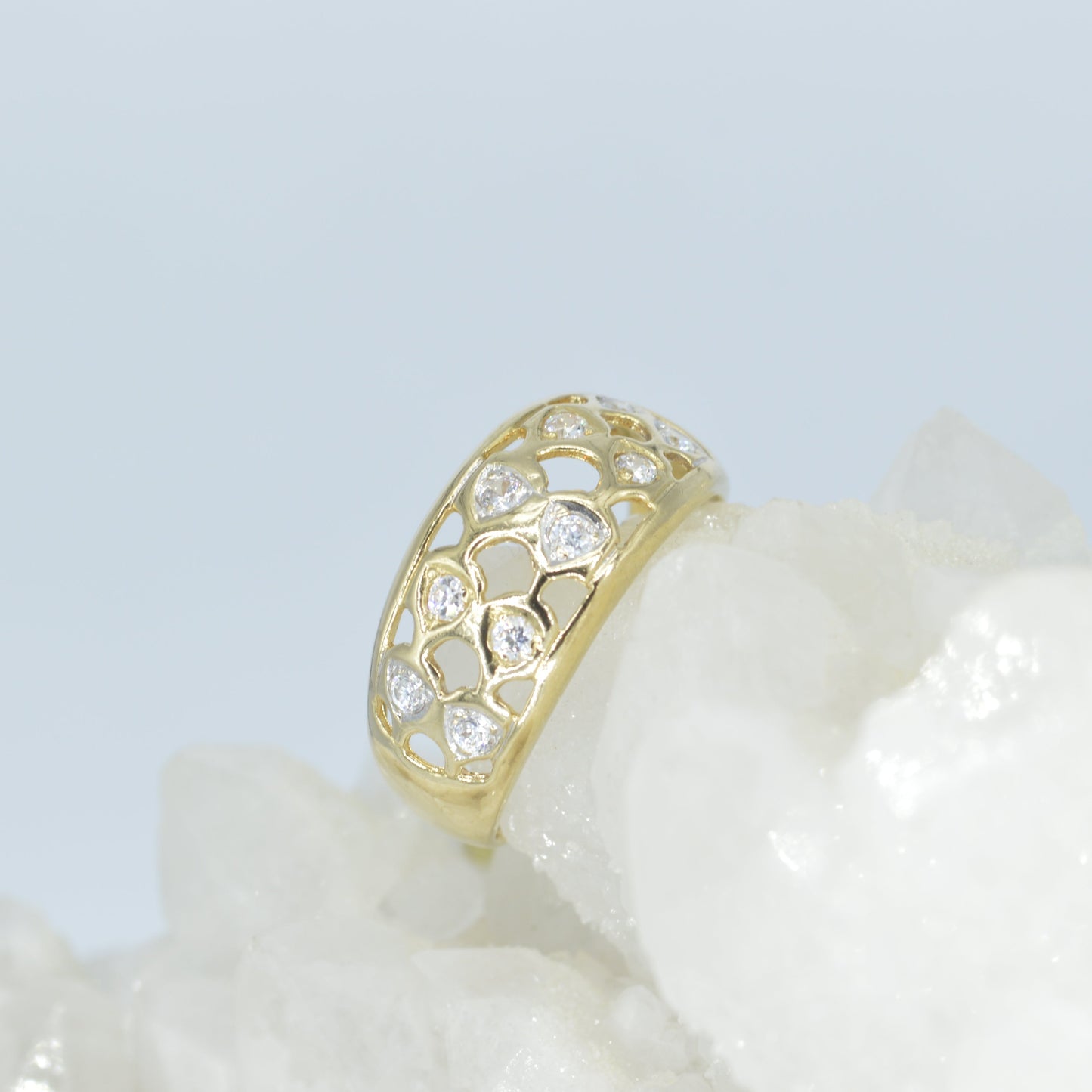 Diamond Dome Ring
