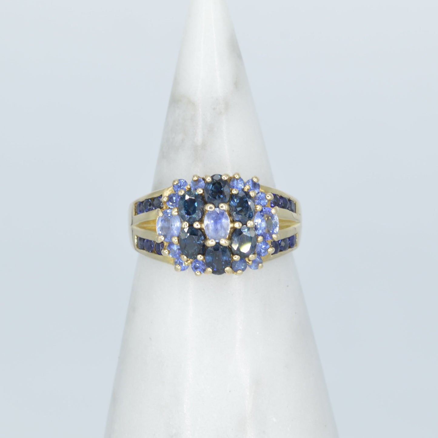Sapphire & Iolite Ring
