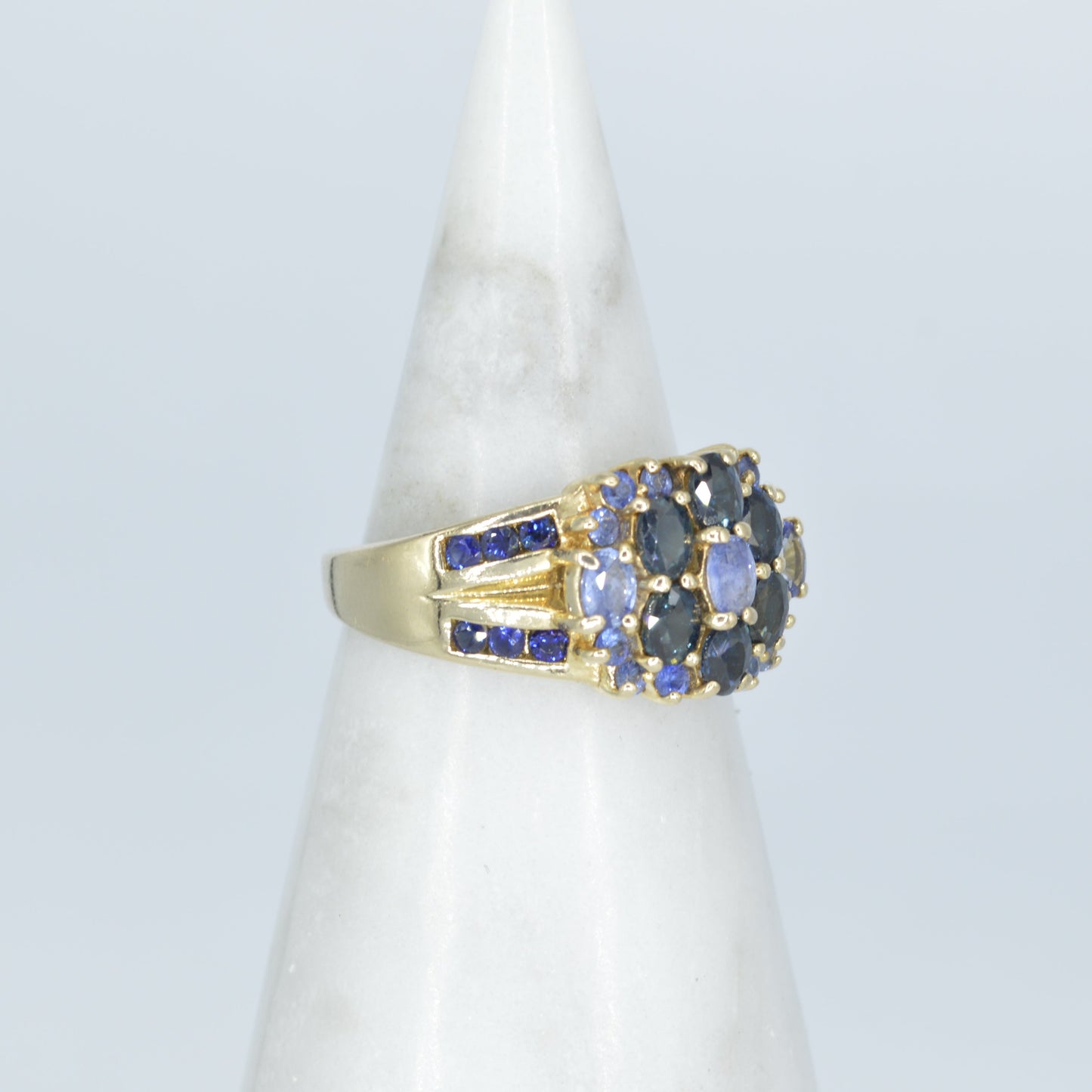Sapphire & Iolite Ring