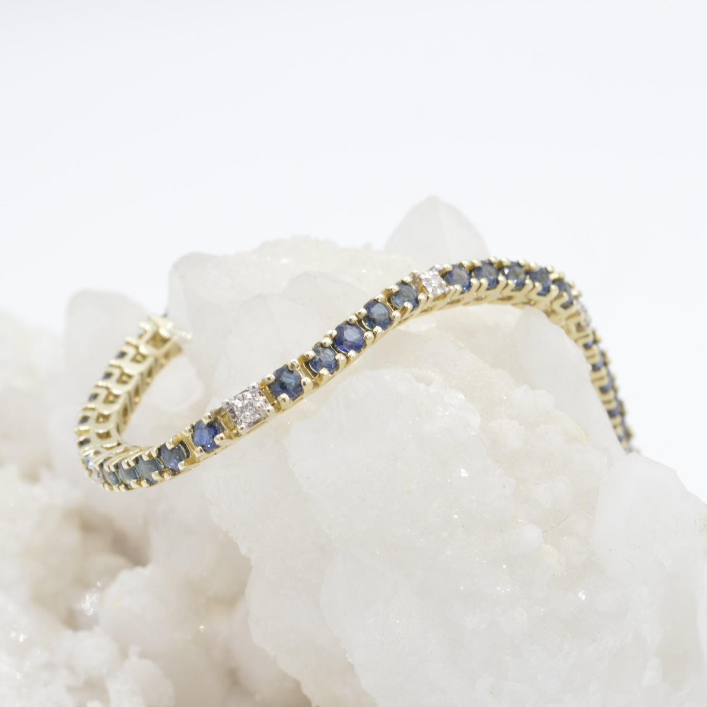 Sapphire Tennis Bracelet
