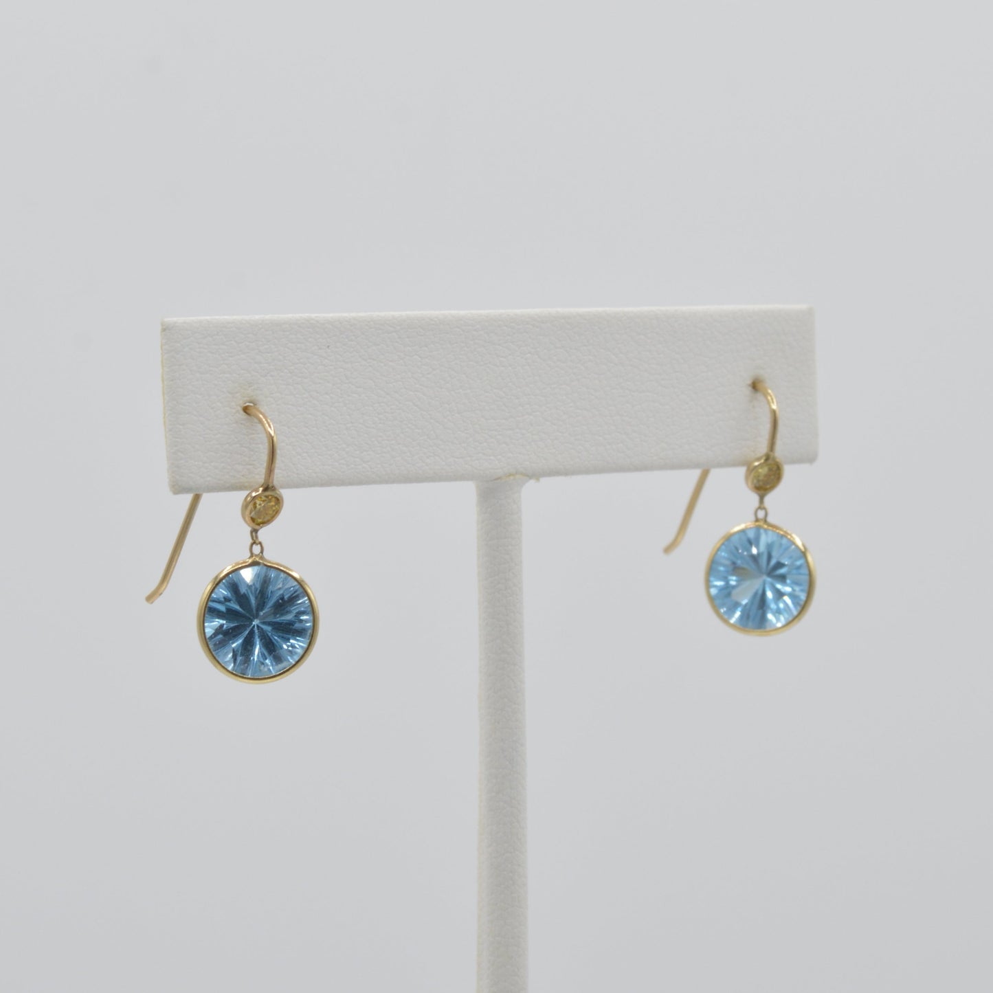 Topaz & Citrine Dangles