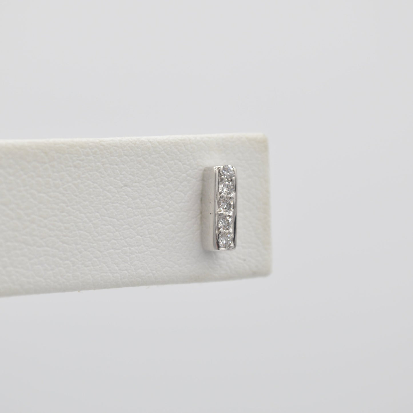 White Gold Diamond Studs