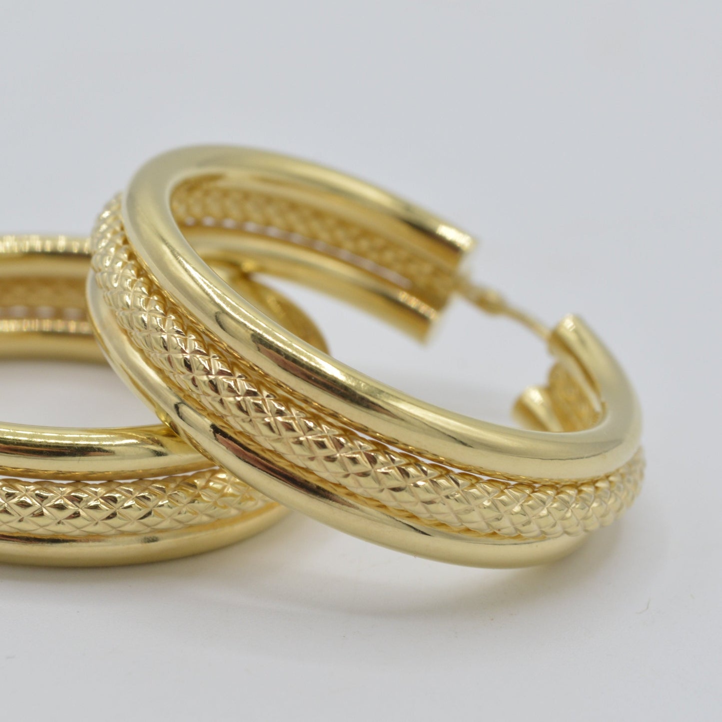 Lady Luck Hoops, 14k