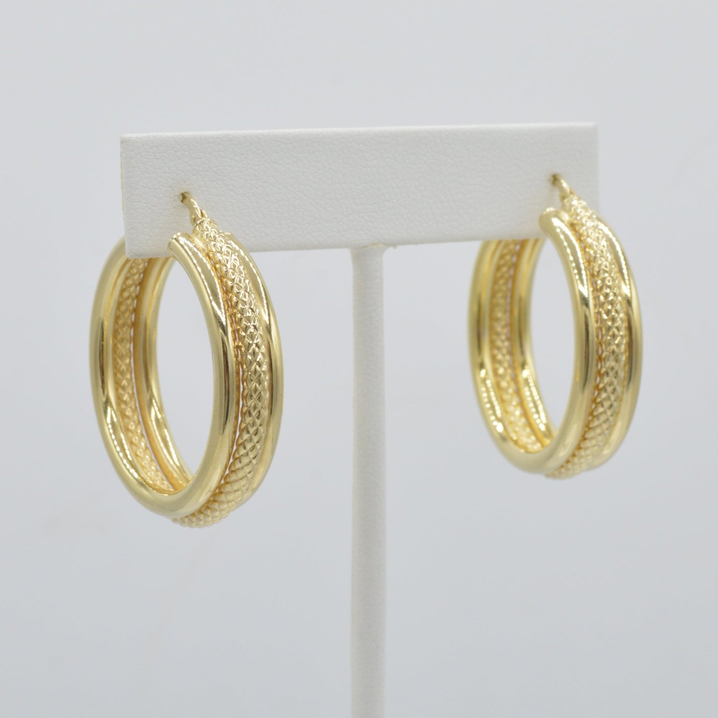 Lady Luck Hoops, 14k