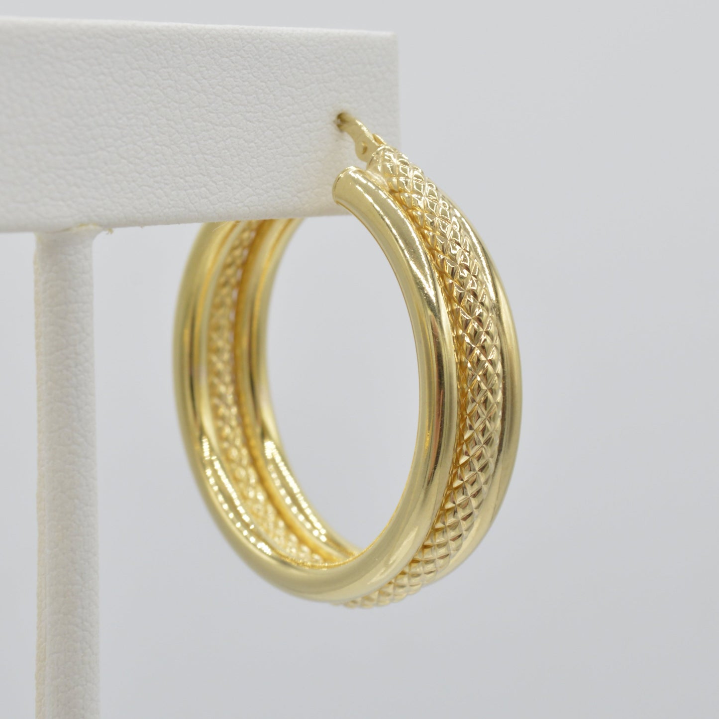 Lady Luck Hoops, 14k
