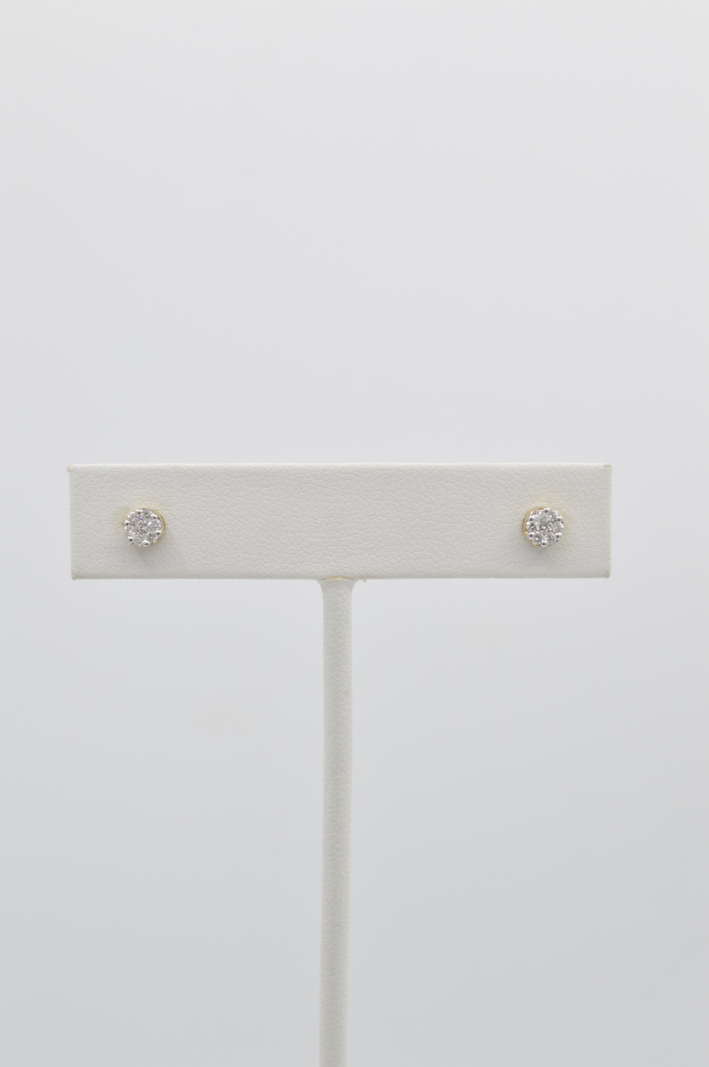 Diamond Daisy Studs, 14k
