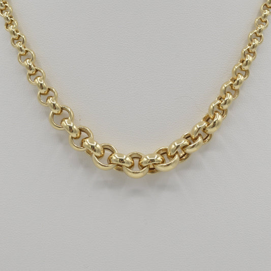 Graduated Rolo Chain