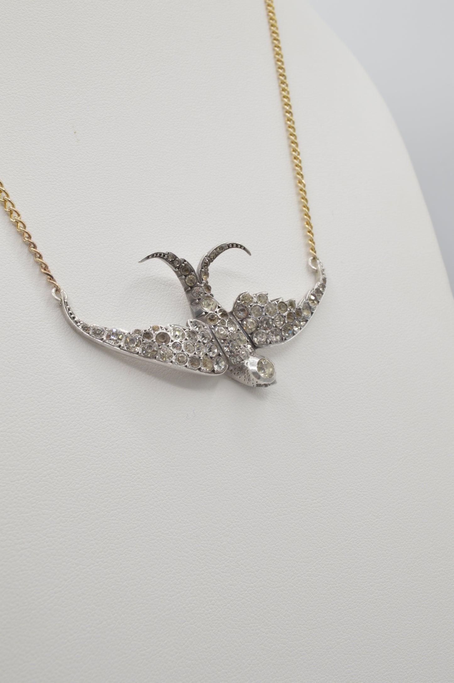 Vintage Silver & Paste Necklace